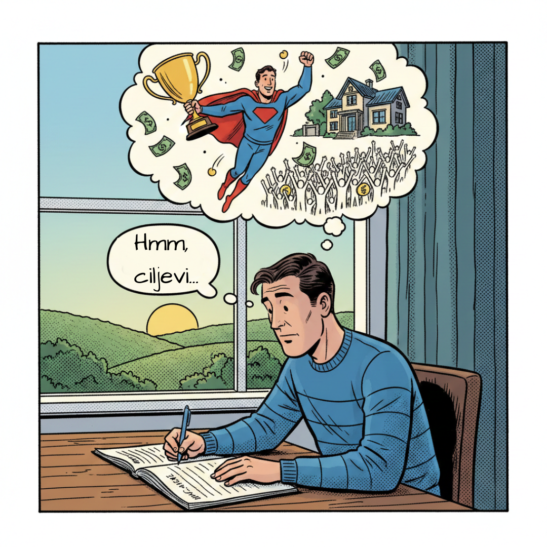 Ciljevi u skladu sa tvojim vrijednostima