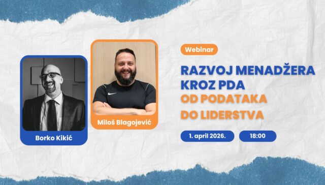 PDA kao alat za razvoj menadžera besplatan webinar